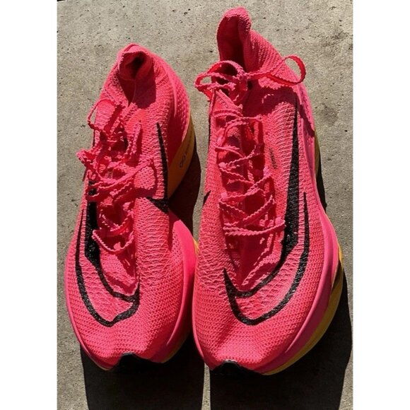 Nike Air Zoom Alphafly Next 2 Hyper Pink/Laser Orange Men’s Sz 7 Active Wear main image 9